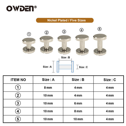 Flat Screw Posts