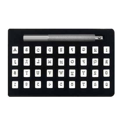 Number & Alphabet Stamping Set 1/8" (3.2mm)