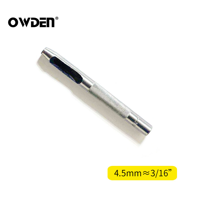 OWDEN Silver Round Hole Punches Tools 1mm-28mm Hollow punches set