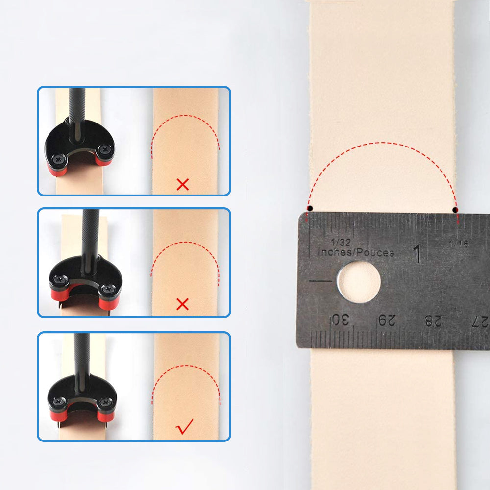 Half-Round End Punches