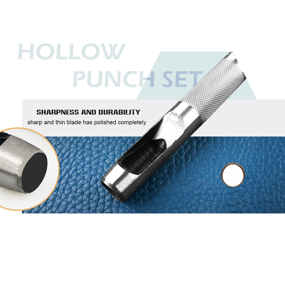 Silver Hole Punches 1-28mm